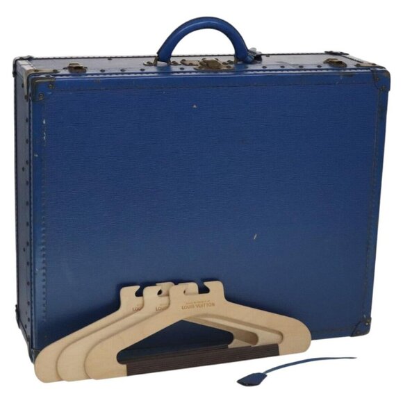LOUIS VUITTON Epi Alzer 65 Trunk Blue LV Auth 107772A - Picture 1 of 15